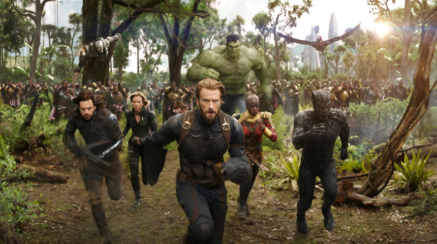 Sorties à la maison : Avengers: Infinity War